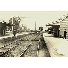 Asquith Railway Station c.1957