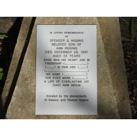 Old Mans Valley Cemetery