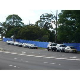 Start of the construction of the Berowra Railway commuter car park