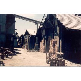 Thornleigh Brickworks, looking towards No 3 Kiln, c. 1980