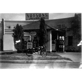 Notsons Garage, Epping, c.1951