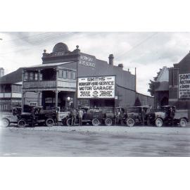 Smith's Motor Garage, High Street, Hornsby c.1925