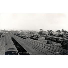 Hornsby goods yard from Bridge Road