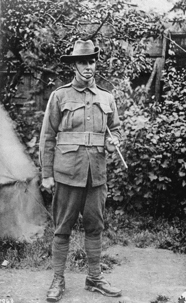 Portrait of 2184 Lance Corporal Arthur Selwyn Shoobert, 1st Pioneer Battalion.
