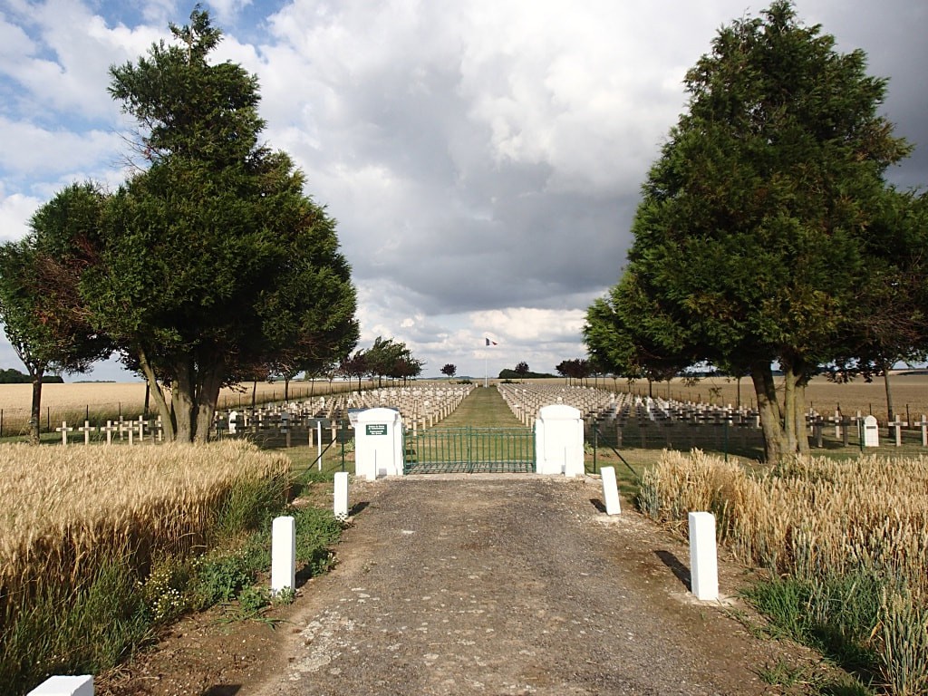 Cote 80 French National Cemetery, Etinehem, France