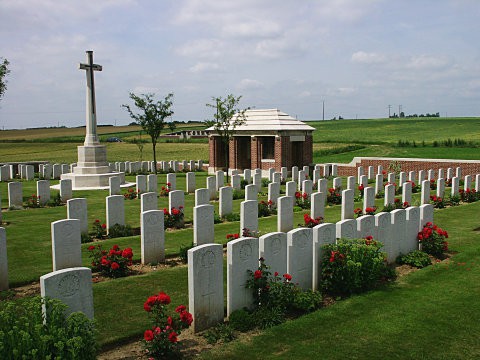 Sunken Road Cemetery, Contalmaison, France