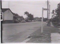 Ada Avenue at the junction with the Pacific Highway, 1948