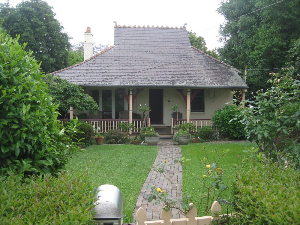 'Lockerbie' the home of Frank and Ada Adamson.