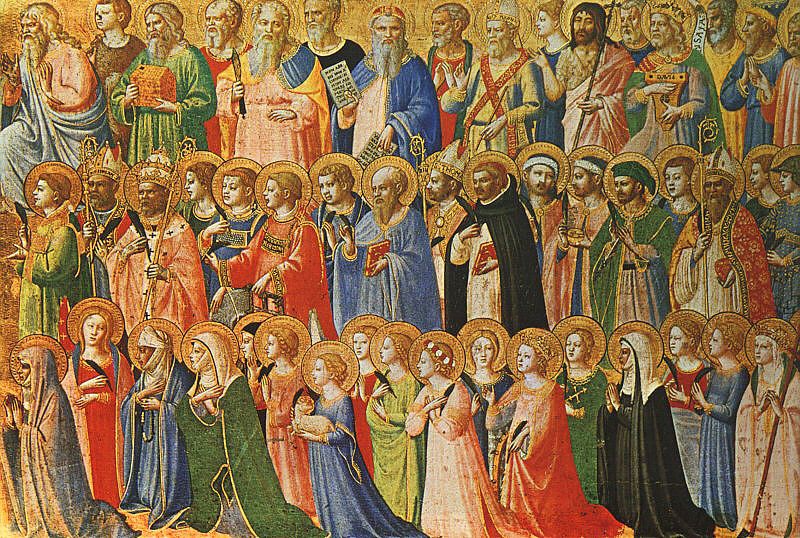 All Saints Painting by Fra Angelico
