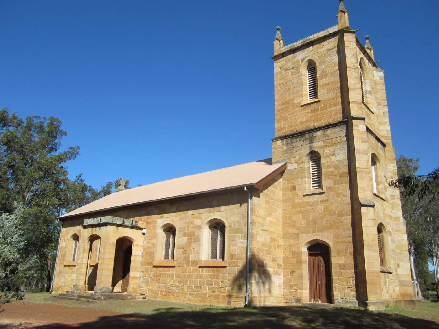 St Thomas' Church, Mulgoa, designed by James Chadley