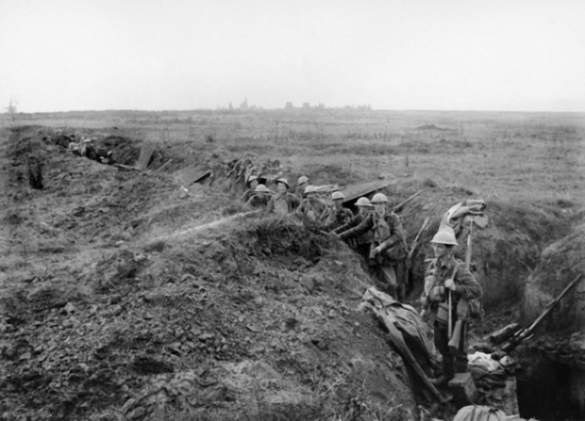 Troops at Passchendaele