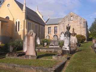 The old Wesleyan cemetery (now part of the Cherrybrook Uniting Church)