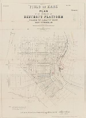 Map of Beecroft Platform 1887Map of Beecroft Platform 1887