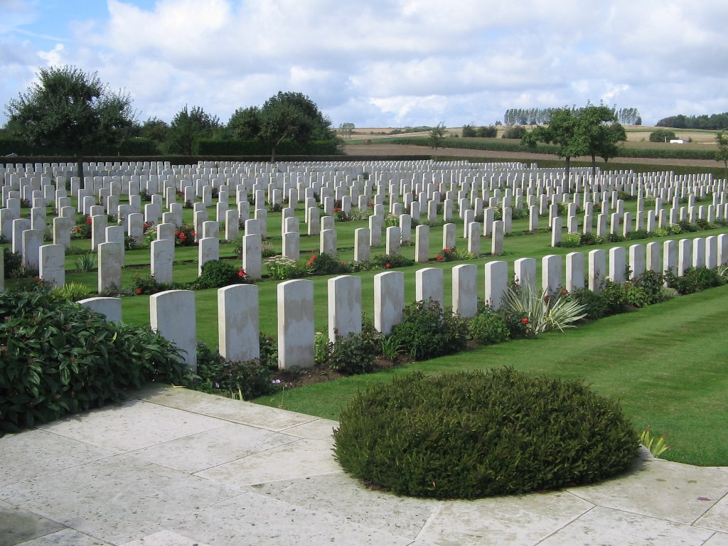 Warloy-Baillon Communal Cemetery Extension, Somme, France