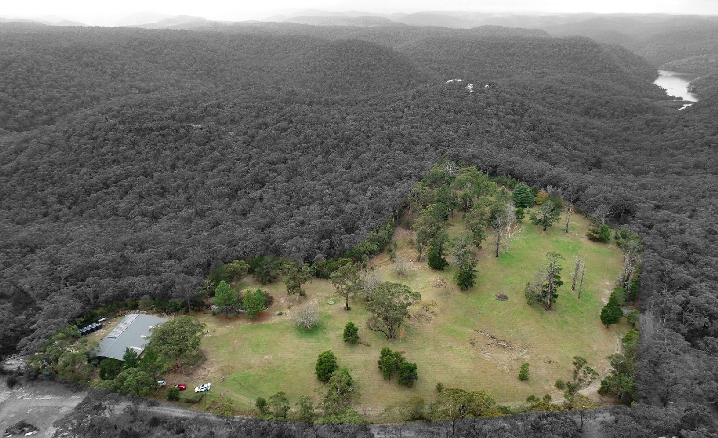 Aerial view Calabash Road, Arcadia