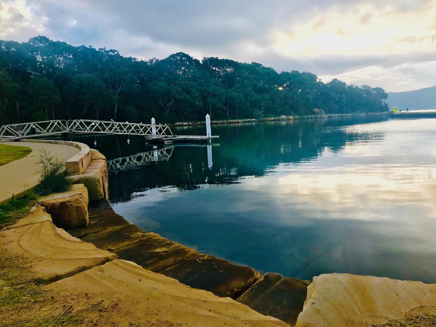 Parsley Bay looking towards Flat Rock Point.Parsley Bay looking towards Flat Rock Point.
