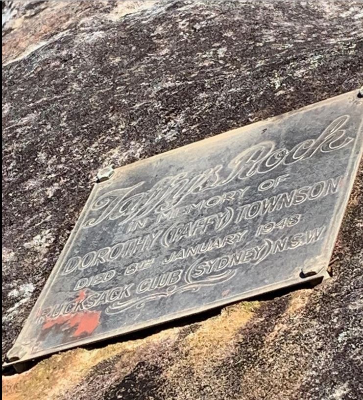 Taffy's Rock in Taffy's Gully.Taffy's Rock in Taffy's Gully.Taffy's Rock in Taffy's Gully.