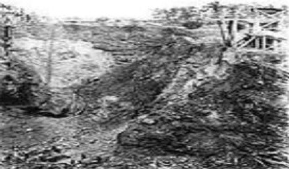 Pennant Hills Quarry in Dundas Valley in the early daysPennant Hills Quarry in Dundas Valley in the early days