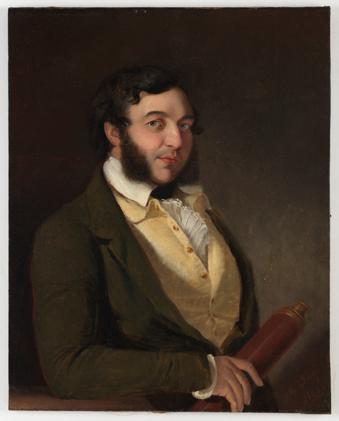 Surveyor William Romaine Govett [photographic copy of 1843 oil painting]. Image State Library of New South WalesSurveyor William Romaine Govett (1807-1848) [photographic copy of 1843 oil painting]. Image State Library of New South WalesSurveyor William Romaine Govett (1807-1848) [photographic copy of 1843 oil painting]. Image State Library of New South Wales