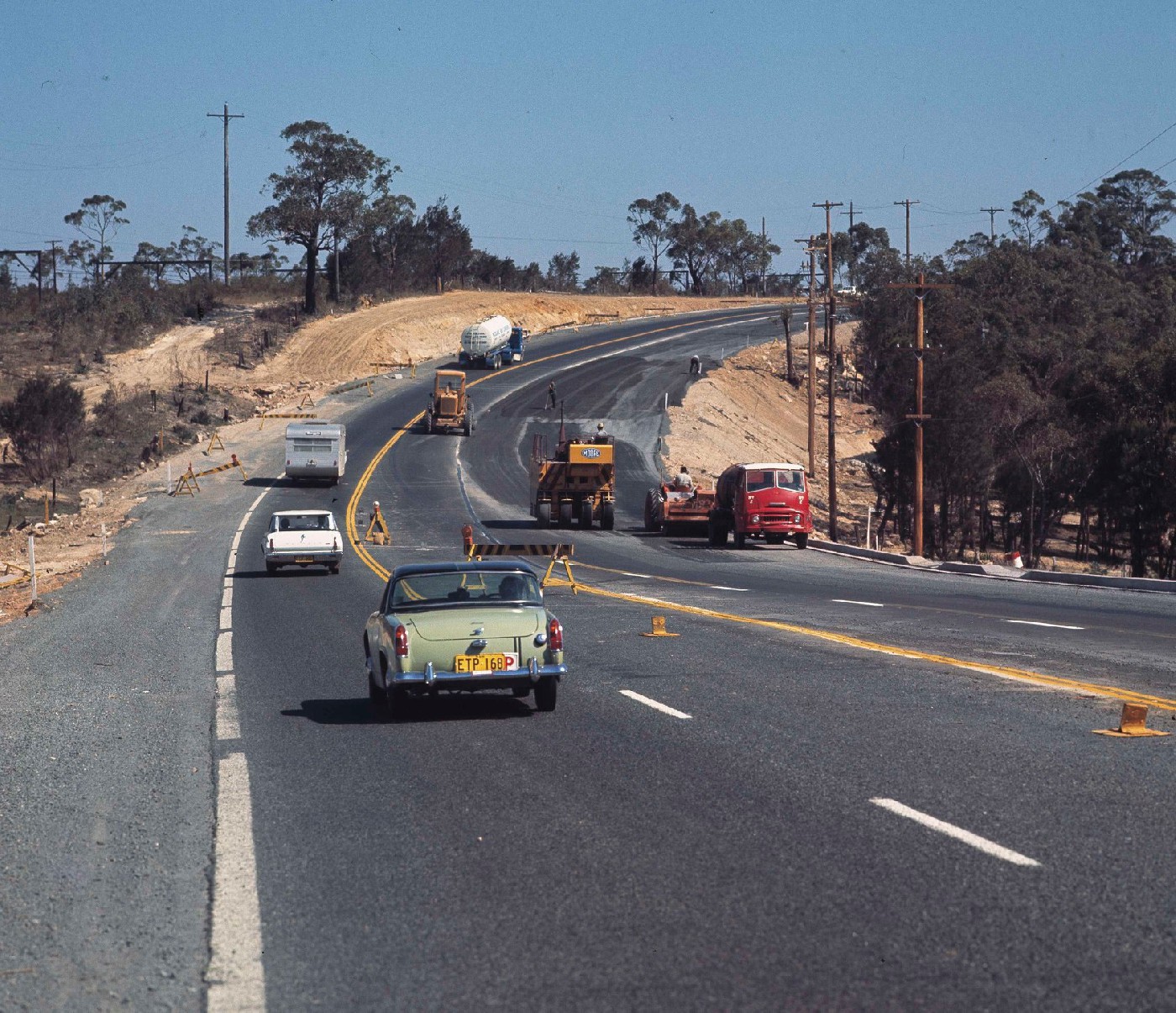 1950s &amp; 1960s upgrades to the  Pacific Highway in the Berowra area