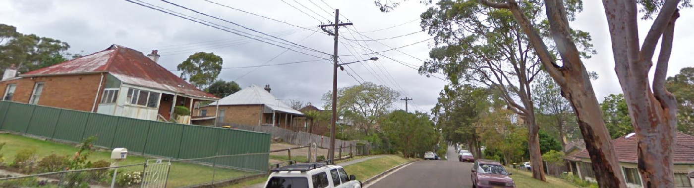 Ashley Street, Hornsby, 2009.